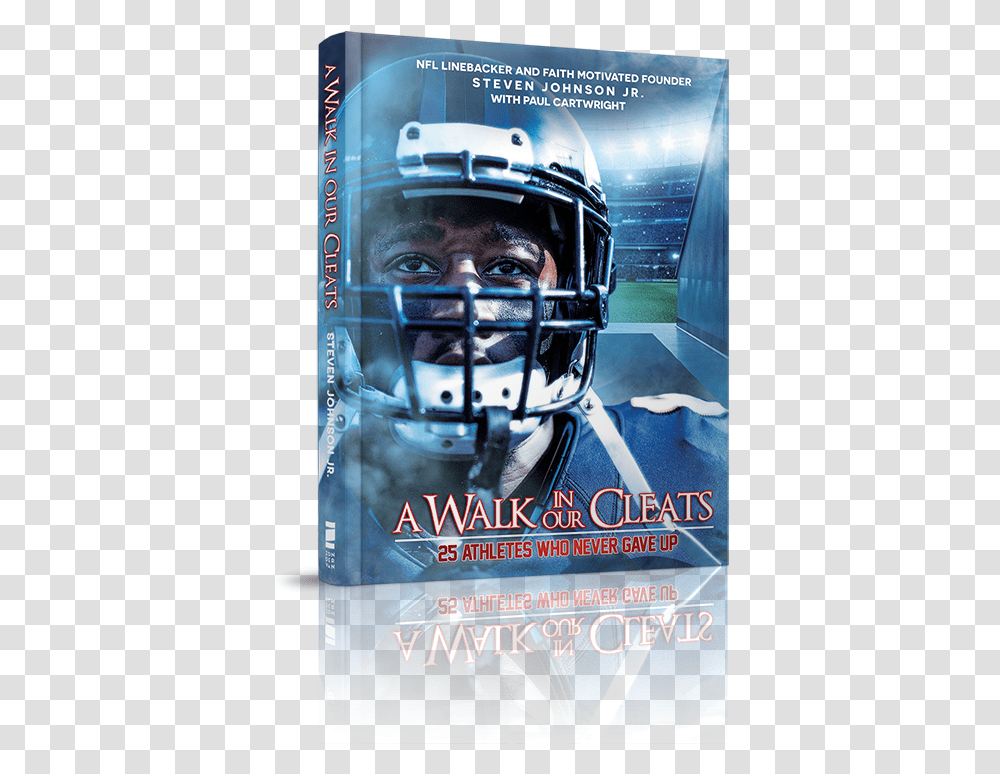 Awalkinourcleats 3d Small A Walk In Our Cleats 25 Athletes Who Never Gave Up, Apparel, Helmet, Sport Transparent Png