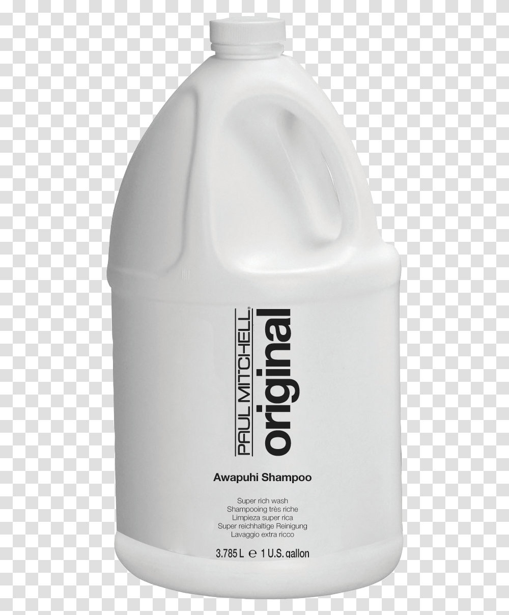 Awapuhi Shampoo Gallon Plastic Bottle, Milk, Beverage, Drink, Can Transparent Png