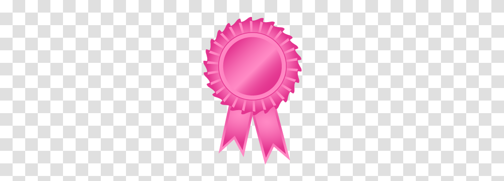 Award Clipart Pink Ribbon, Lamp, Logo, Trademark Transparent Png