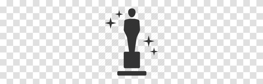 Award Clipart, Silhouette, Standing, Statue Transparent Png