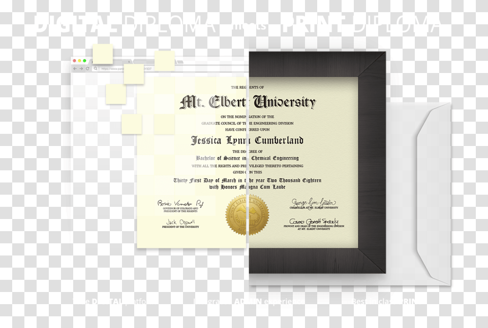 Award Diplomaprint Graphic Award Parchment, Document, Page, Menu Transparent Png