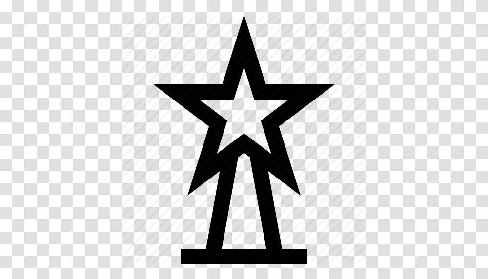 Award Famouse Hollywood Oscars Star Icon, Star Symbol Transparent Png