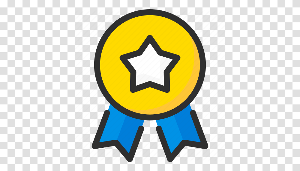 Award Medal Ribbon Star Trophy Win Google Maps Star Icon, Symbol, Lighting, Star Symbol, Security Transparent Png