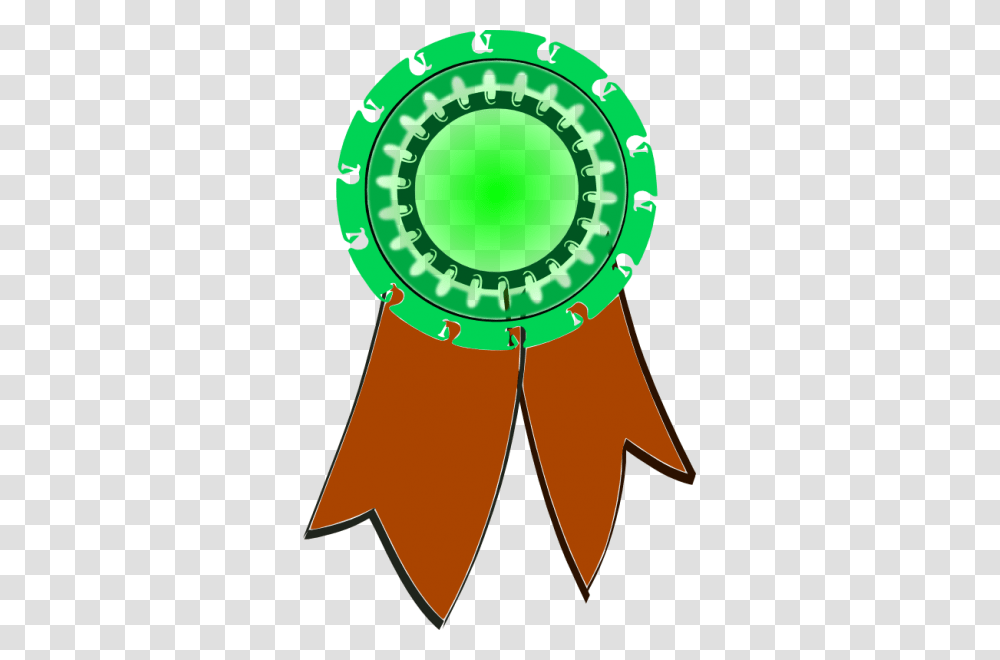 Award Ribbon Clipart Green All About Clipart, Logo, Trademark, Badge Transparent Png
