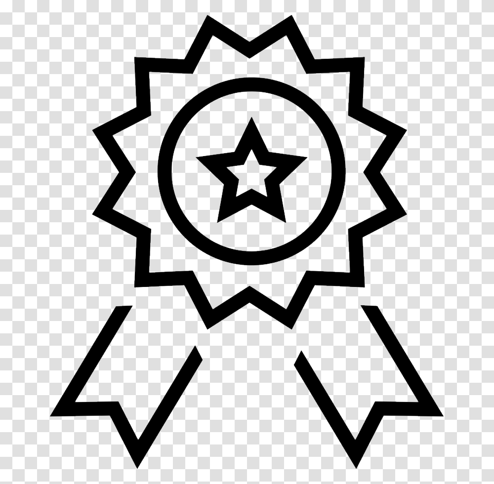 Award, Star Symbol, Emblem, Rug Transparent Png