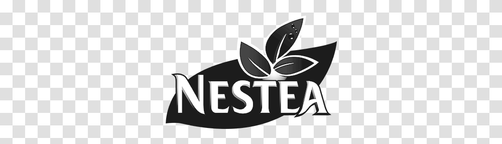 Awards Clients Grady Hall Nestea Logo Black And White, Symbol, Trademark, Text, Stencil Transparent Png