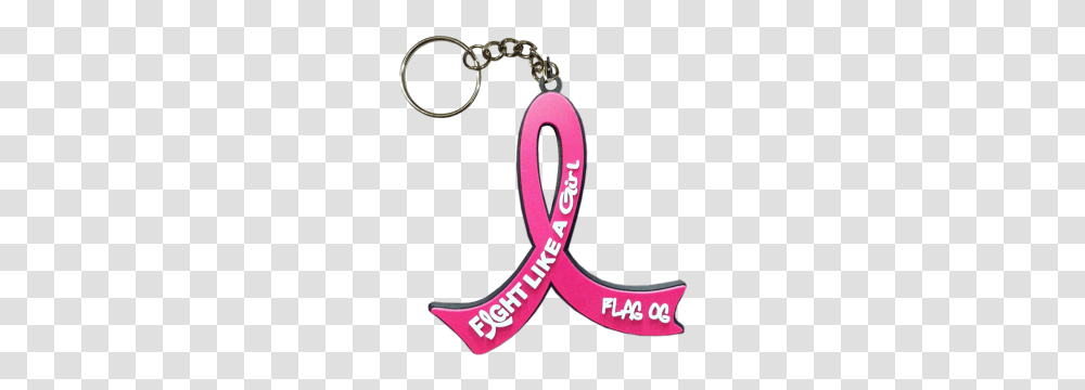 Awareness Keychains Fight Like A Girl, Number, Scissors Transparent Png