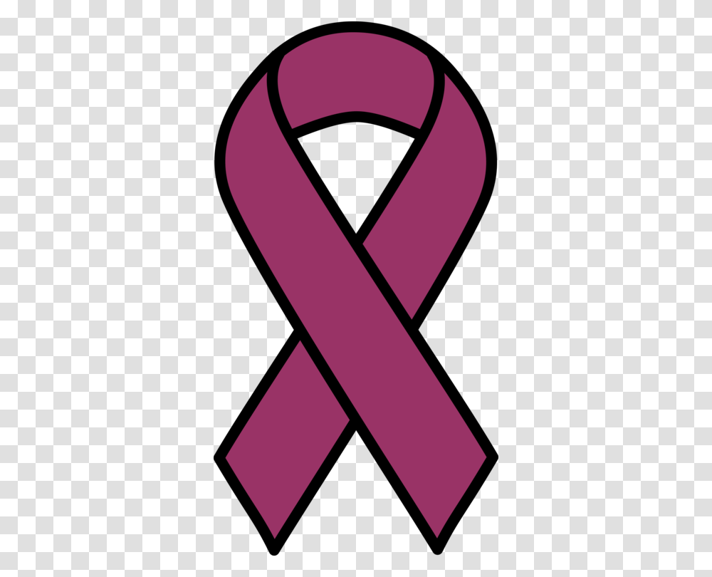 Awareness Ribbon Breast Cancer Liver Cancer Ovarian Cancer Free, Purple, Tie, Accessories, Accessory Transparent Png