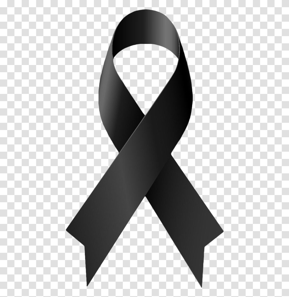 Awareness Ribbon Clipart Black And White Black Ribbon, Belt, Accessories, Accessory, Strap Transparent Png