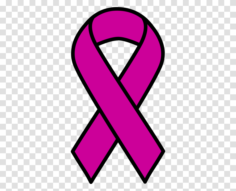 Awareness Ribbon Ovarian Cancer Pink Ribbon Breast Cancer Free, Purple Transparent Png