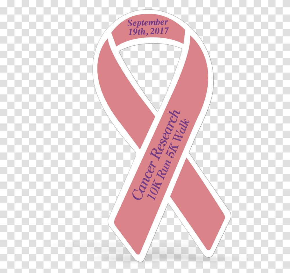 Awareness Ribbon Stickers Label, Sash Transparent Png