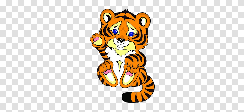 Awesome Baby Tiger Clipart Baby Tiger Clip Art Baby Animals Tiger, Head, Teeth, Mouth Transparent Png