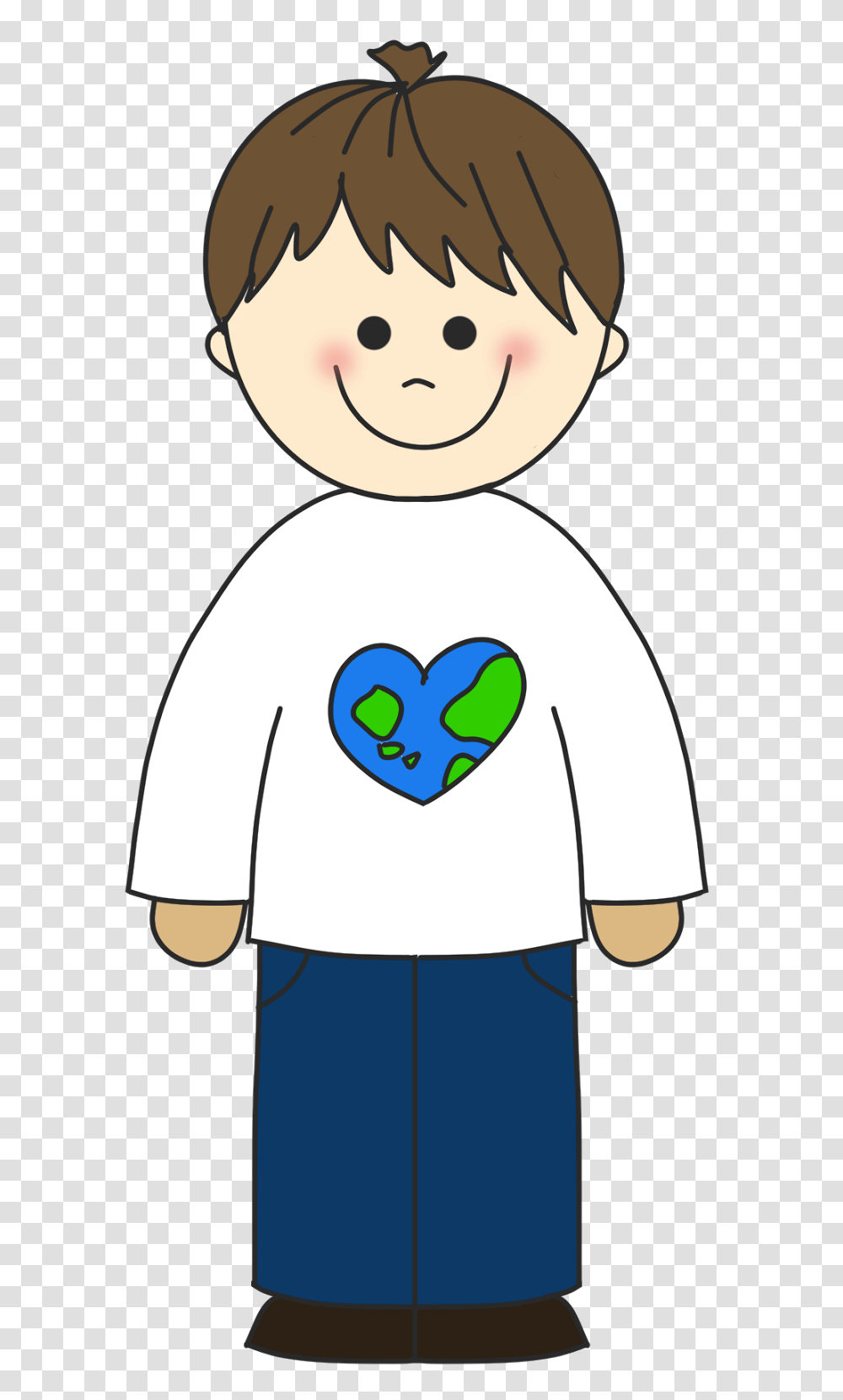 Awesome Cartoon Boy Clip Art Cute Kids Clip Art, Heart, Girl, Female Transparent Png