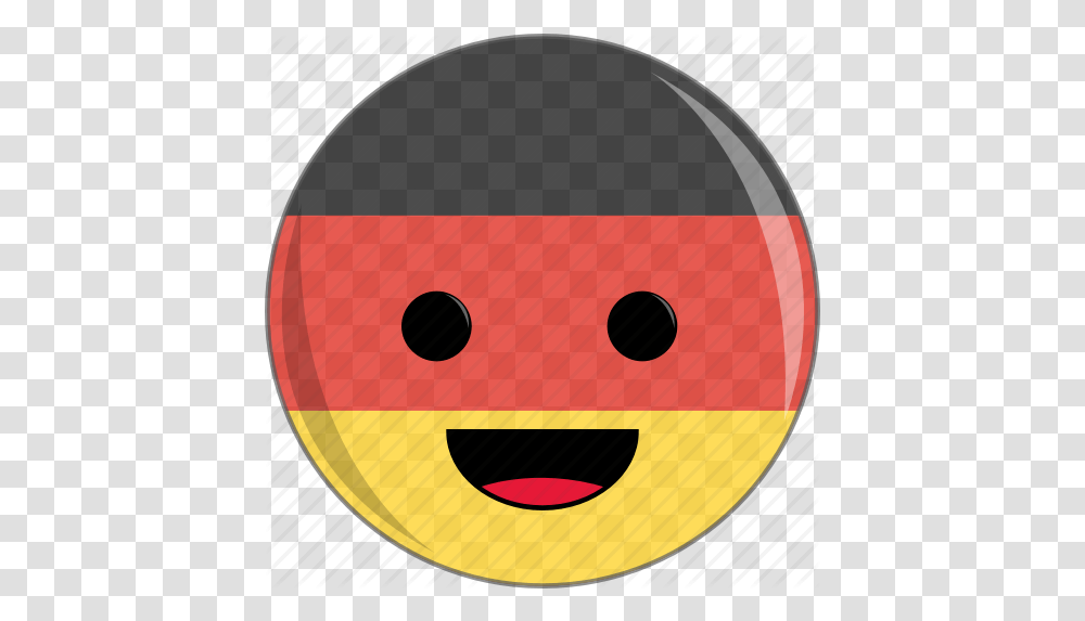 Awesome Country Cute Face Flags Ger 965304 Circle, Dice, Game, Pac Man Transparent Png