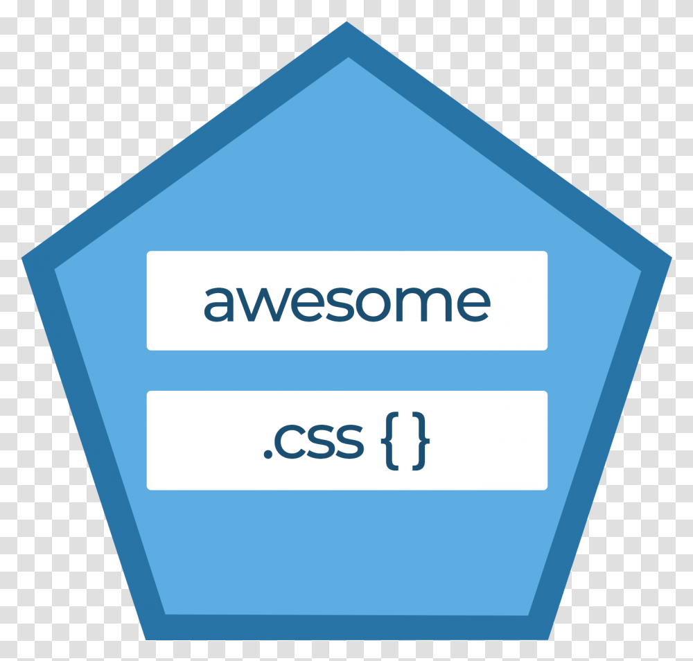Awesome Css Sign, Label, Word, Bottle Transparent Png