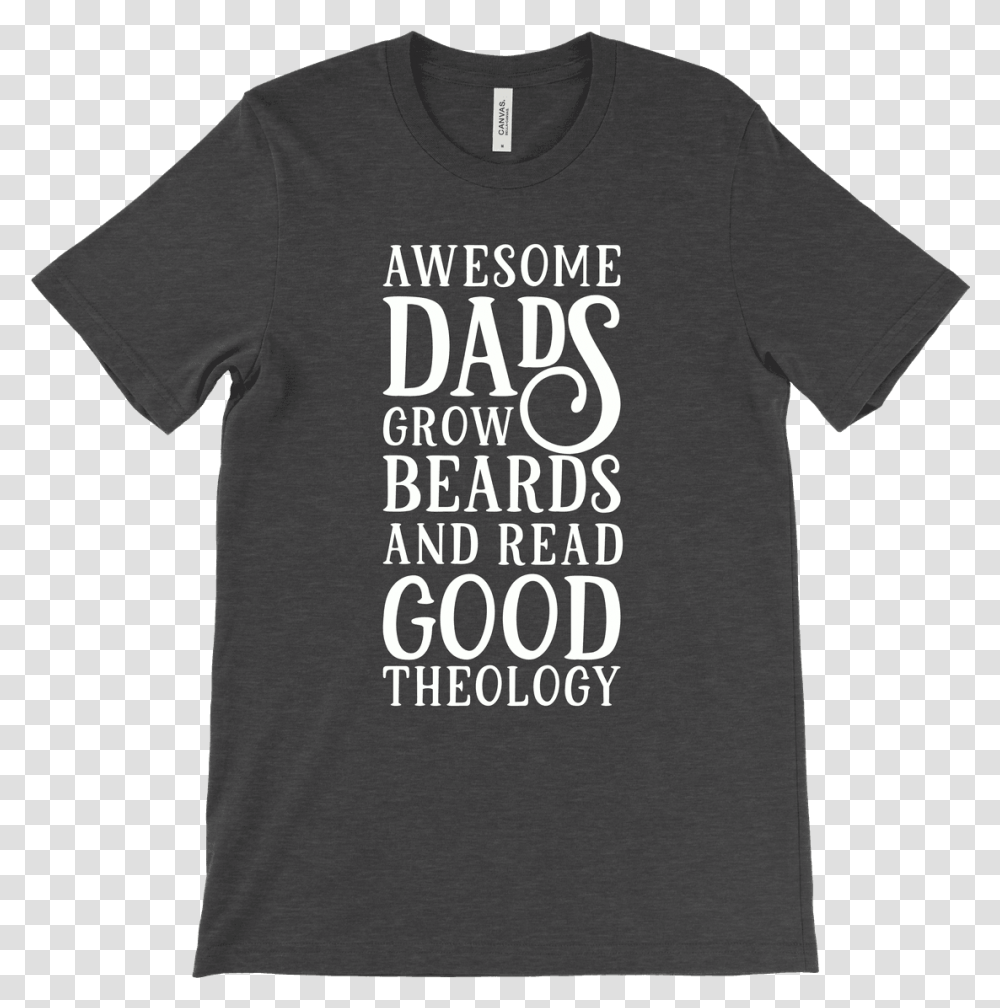 Awesome Dads Grow Beards Tee Discord Wumpus Shirt, Apparel, T-Shirt, Sleeve Transparent Png