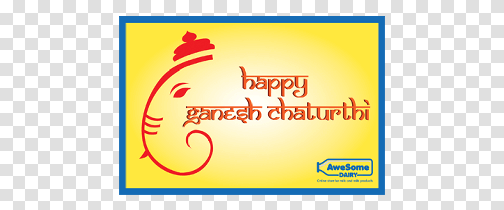 Awesome Dairy Gift Card Ganesh Chaturthi Ganesh Vector, Label, Paper, Number Transparent Png