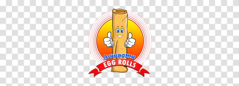 Awesome Egg Rolls Share The Awesomeness, Label, Food, Weapon Transparent Png