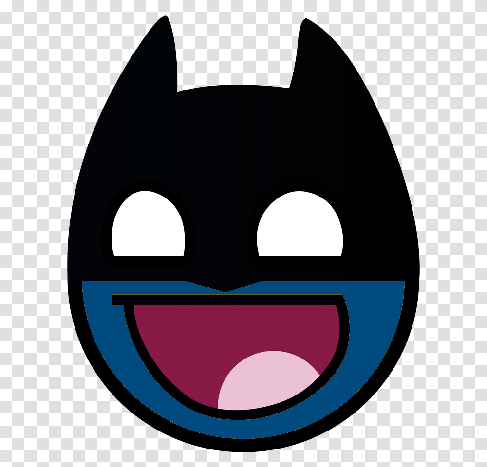 Awesome Face Batman, Label, Logo Transparent Png