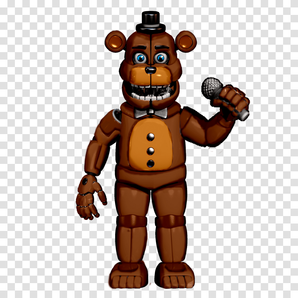Awesome Freddy Fazbear Pizza Images, Toy, Robot Transparent Png
