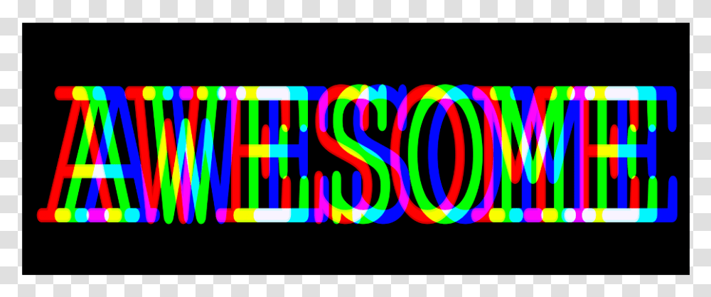 Awesome Glitch Text Aesthetic Aesthetictext Glitchy Graphic Design, Light, Neon Transparent Png