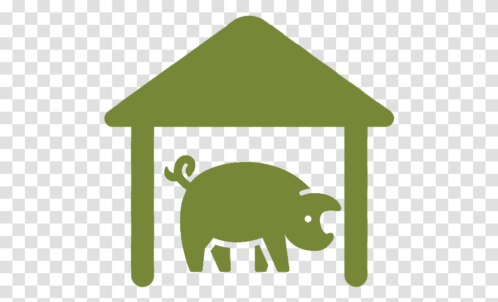 Awesome Job Clipart Pig Farm Icon, Animal, Den, Mammal, Dog House Transparent Png