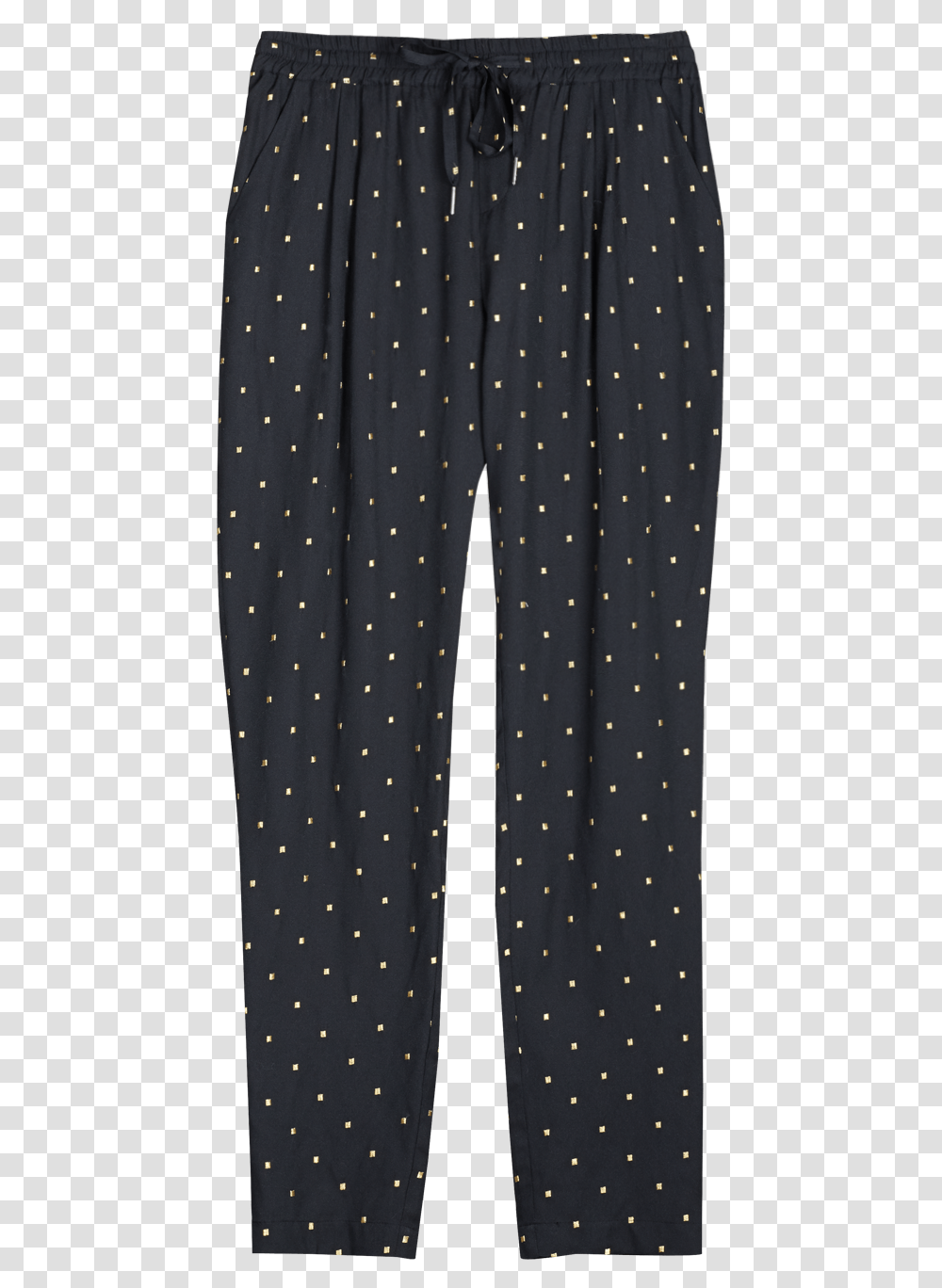 Awesome Joie Linser Pants With Gold Squares Pajamas, Texture, Polka Dot, Apparel Transparent Png