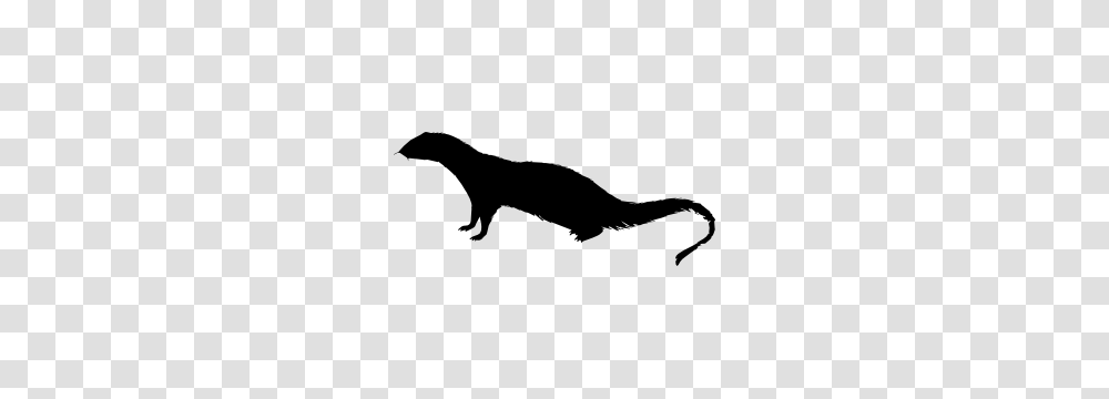 Awesome Otter Sticker, Silhouette, Animal, Mammal, Cat Transparent Png