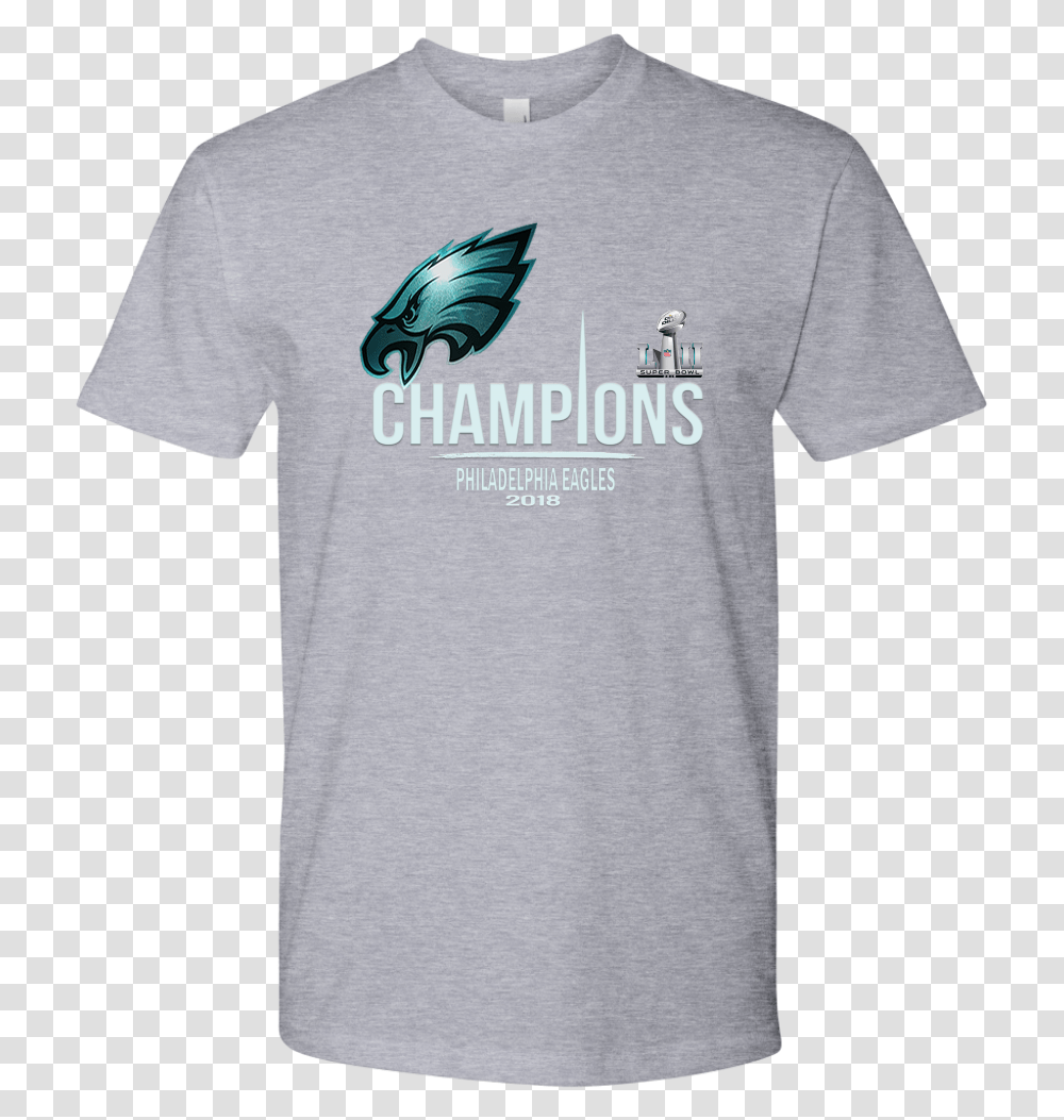 Awesome Philadelphia Eagles Champions Men's T Shirt, Apparel, T-Shirt, Sleeve Transparent Png