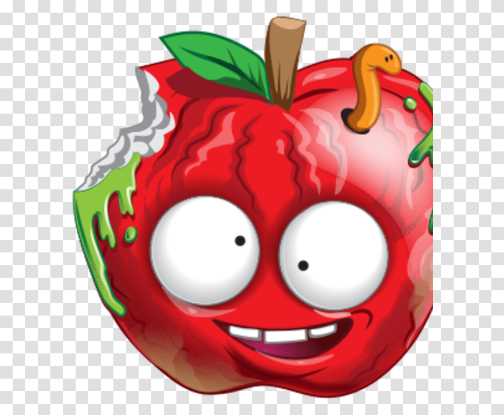 Awful Apple The Grossery Gang Wikia Fandom Happy, Plant, Birthday Cake, Dessert, Food Transparent Png