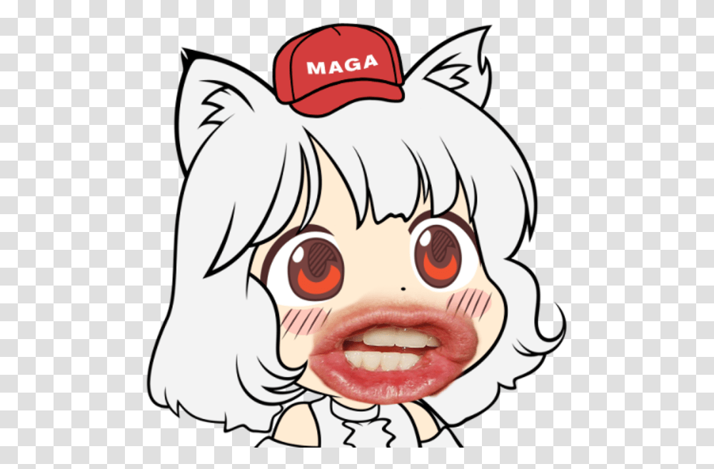 Awoo With Trump Lips Knuckles Suicide Is Painless, Comics, Book, Person, Human Transparent Png
