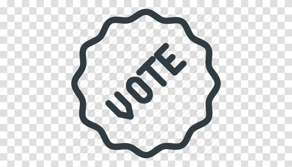 Awward Badge Reward Sticker Vote Voted Icon, Hand, Rock, Plot Transparent Png