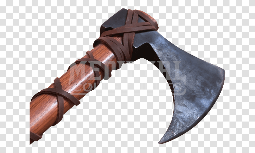 Ax Viking Axe Leather Wrap, Tool, Weapon, Weaponry, Blade Transparent Png
