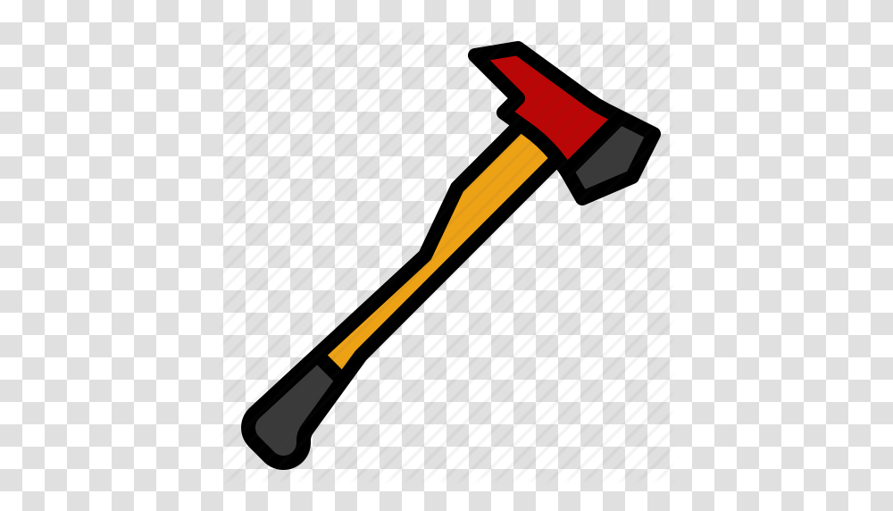 Axe Destroy Equipment Fire Firefighting Icon, Tool, Electronics, Hardware Transparent Png