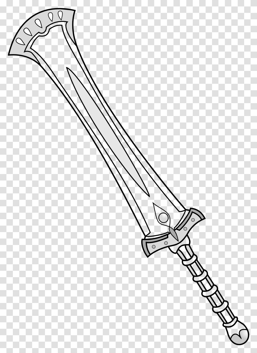 Axe Greatsword, Blade, Weapon, Weaponry, Knife Transparent Png