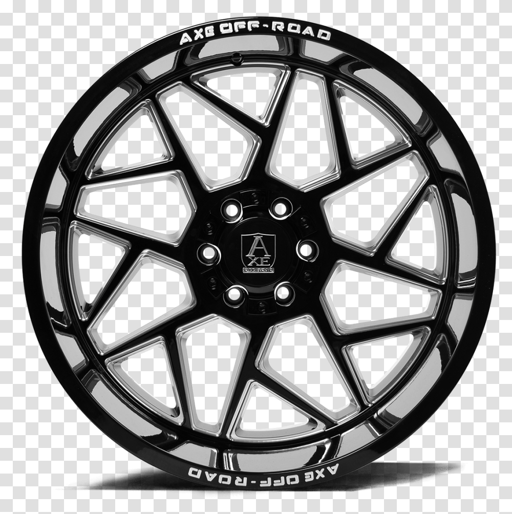 Axe Nemesis Wheels, Machine, Alloy Wheel, Spoke, Tire Transparent Png