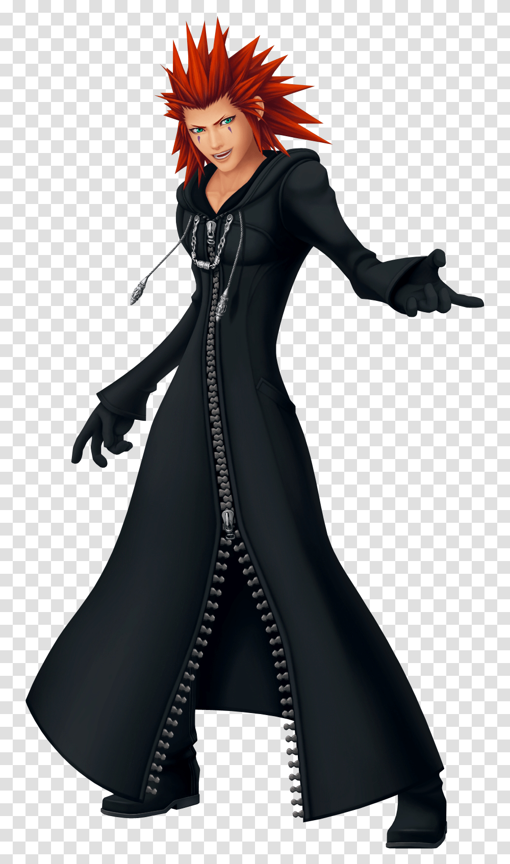 Axel Kingdom Hearts, Sleeve, Long Sleeve, Dress Transparent Png