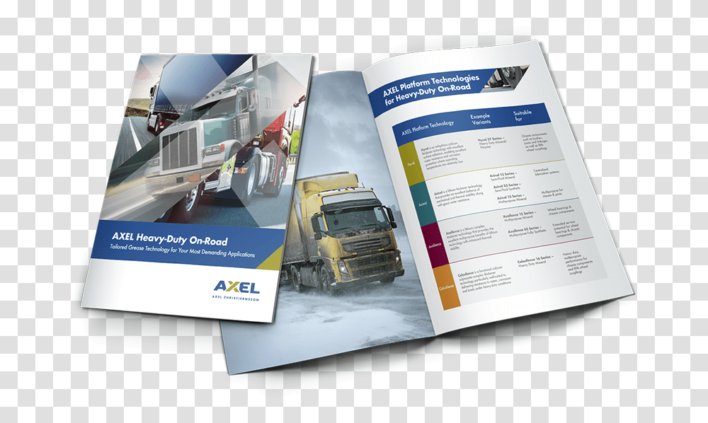 Axel Transportation Brochure Flyer, Poster, Paper, Advertisement, Truck Transparent Png