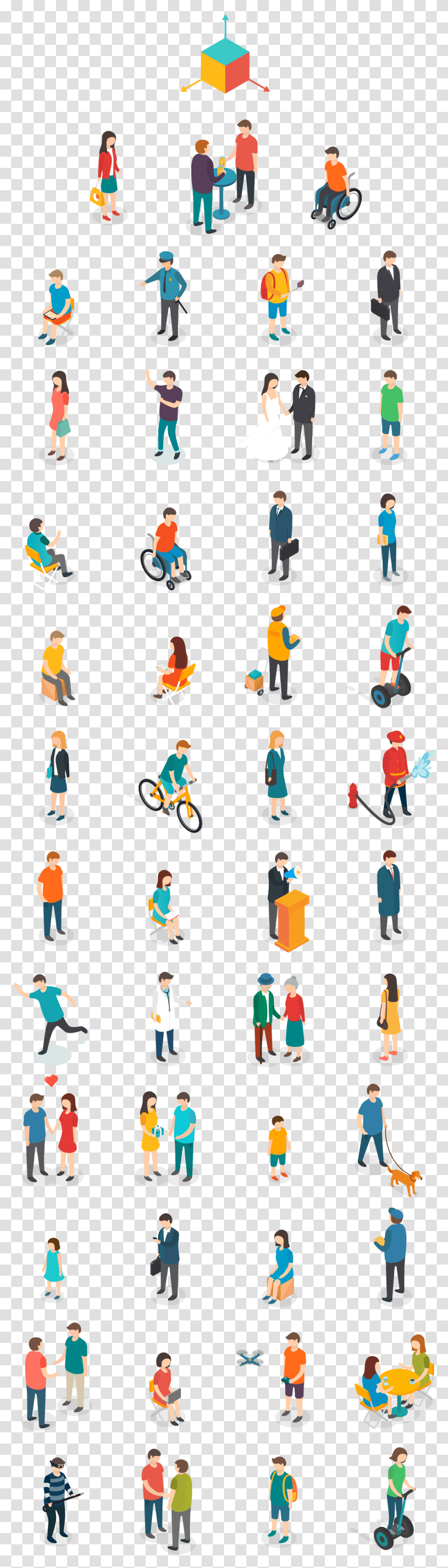 Axonometric Diagram Architecture People Isometric Illustration People, Person, Sport, Juggling, Cricket Transparent Png