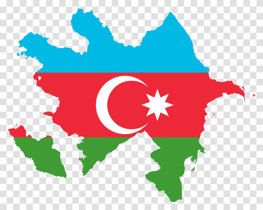 Azerbaijan Flag Map, Leaf, Plant, Tree Transparent Png