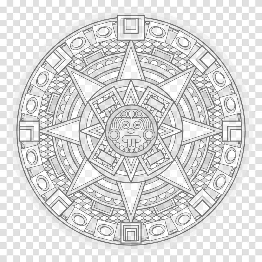 Aztec Calendar Tattoo Designs, Armor, Emblem Transparent Png
