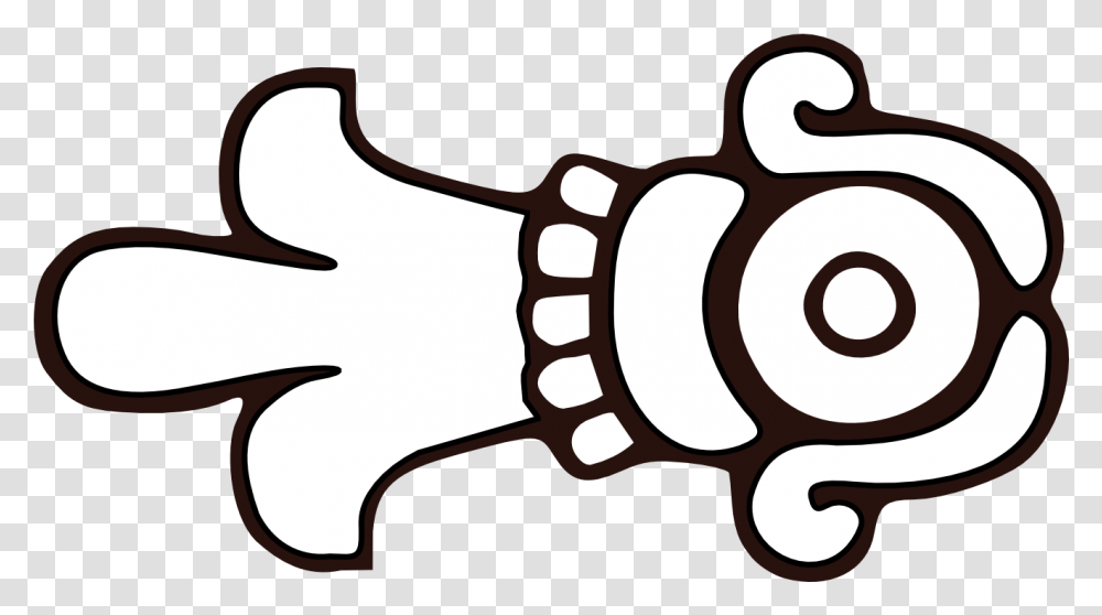 Aztec Clipart Black And White Xochitl Aztec Flower Symbol, Scissors, Blade, Weapon, Weaponry Transparent Png