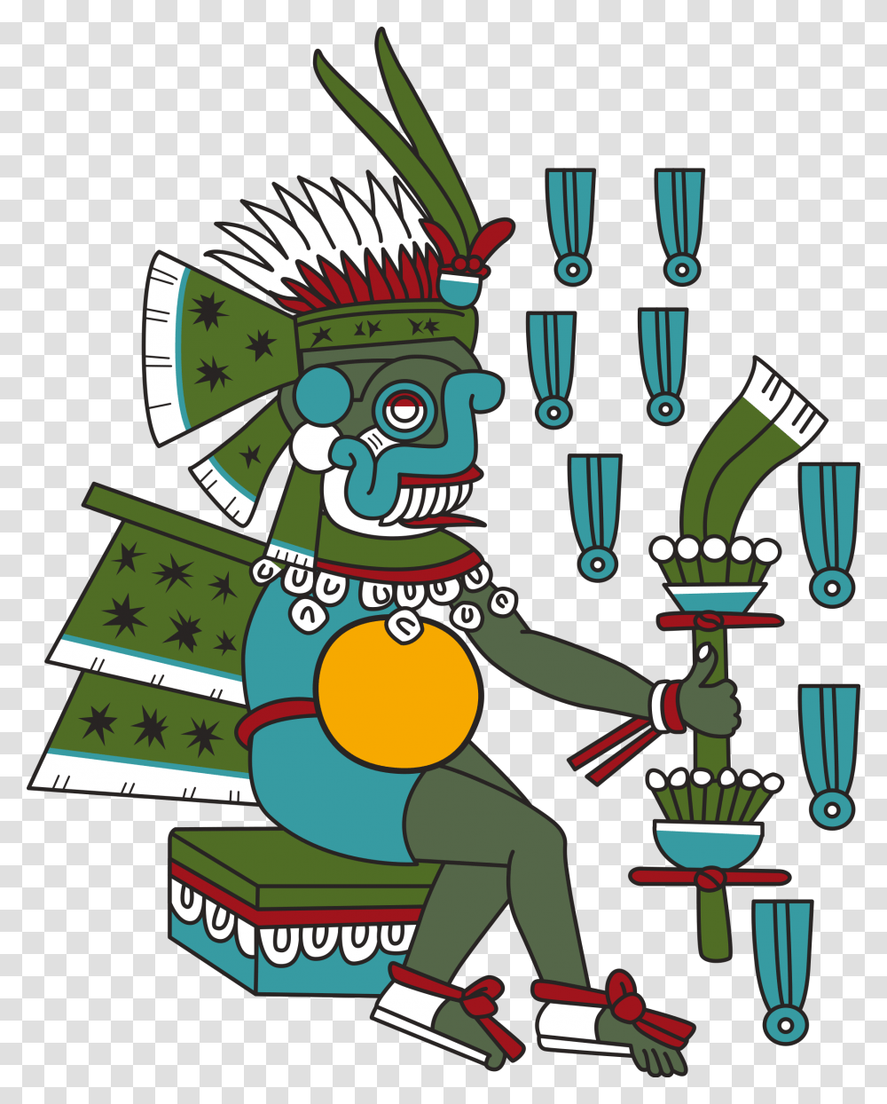Aztec God Aztec Tlaloc, Poster, Advertisement, Architecture, Building Transparent Png