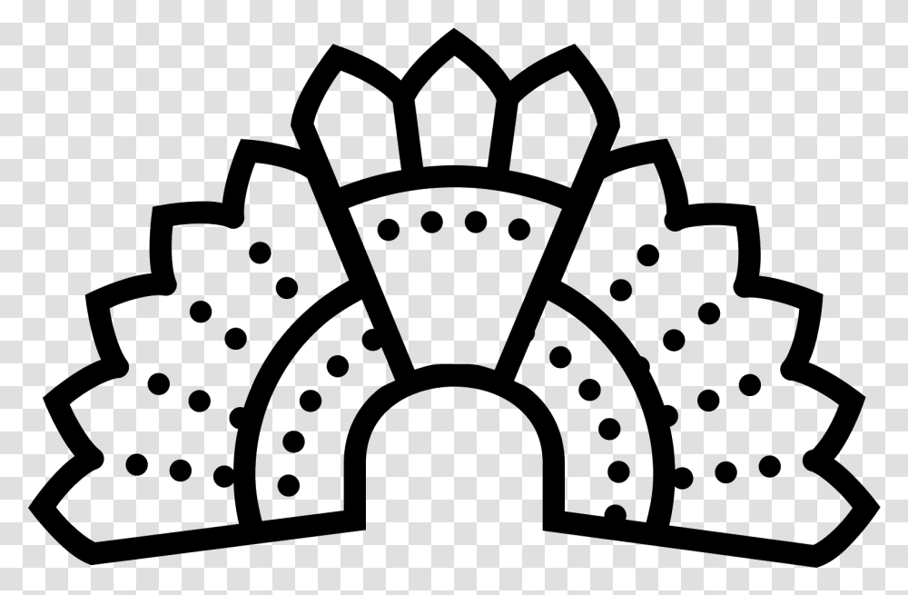 Aztec Headdress Icon Cloud 9 Coloring Pages, Gray, World Of Warcraft Transparent Png