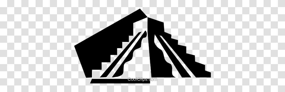Aztec Pyramid Royalty Free Vector Clip Art Illustration, Building, Oars, Condo, Housing Transparent Png