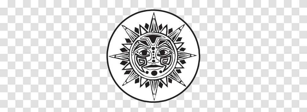 Aztec Sun, Emblem, Star Symbol Transparent Png