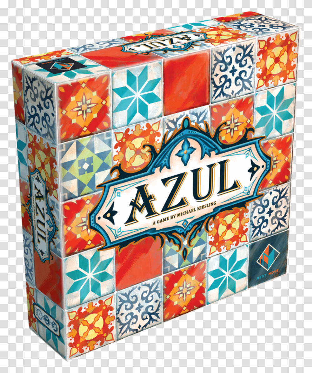 Azul Azul Board Game, Box, Rubix Cube, Carton, Cardboard Transparent Png