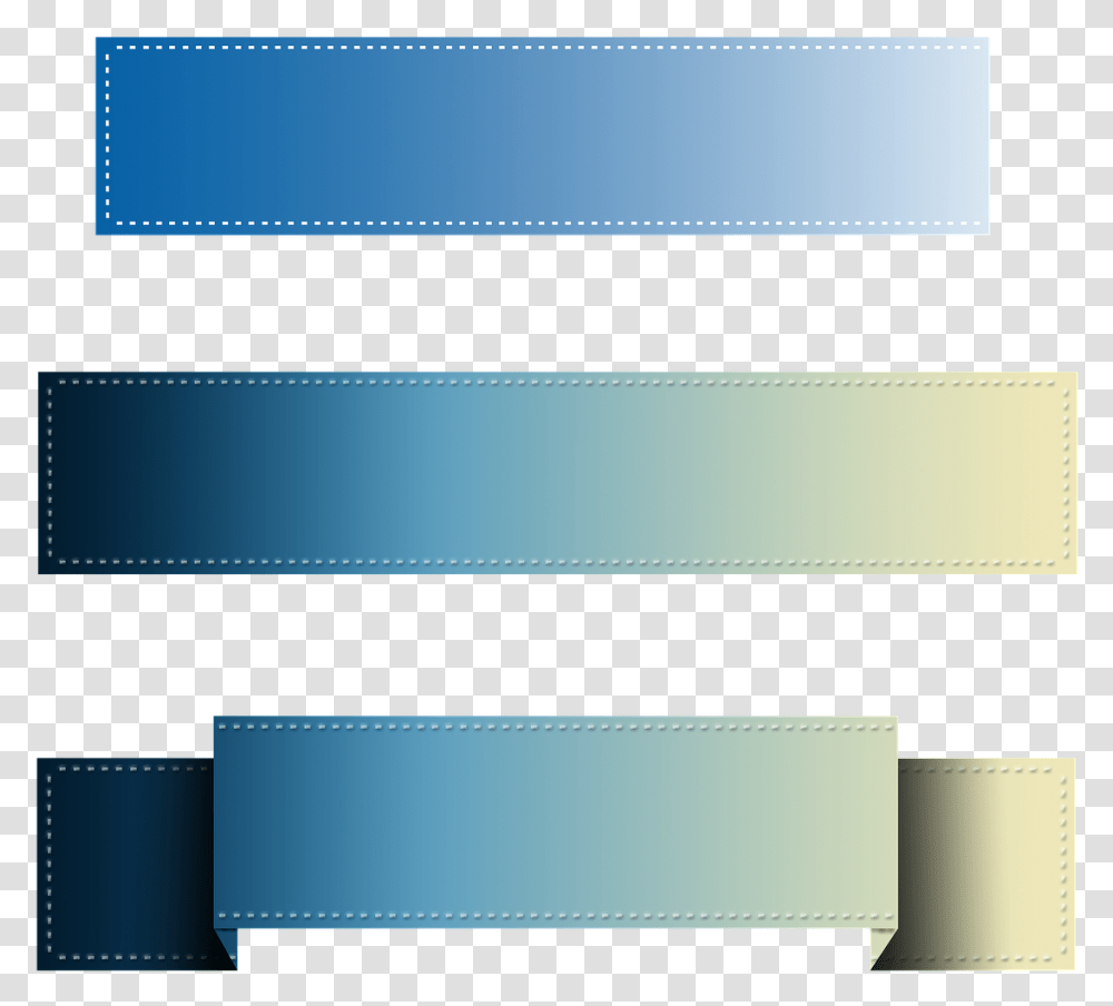 Azul Banner Banners Free, Label, Sticker, Paper Transparent Png