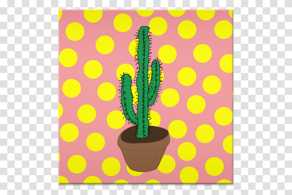 Azulejo Cactus De Martha Portella Caldas Maximianona Hedgehog Cactus, Plant, Texture, Polka Dot Transparent Png