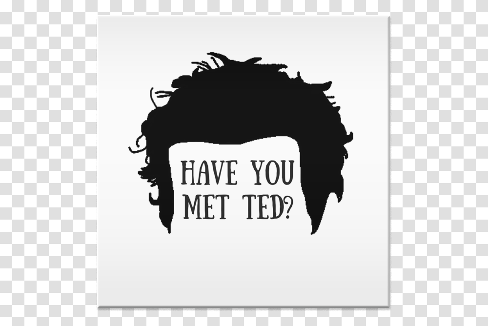 Azulejo Have You Met Ted De Franart Na Caneca How I Met Your Mother Ted Mosby, Stencil, Cow, Pillow Transparent Png
